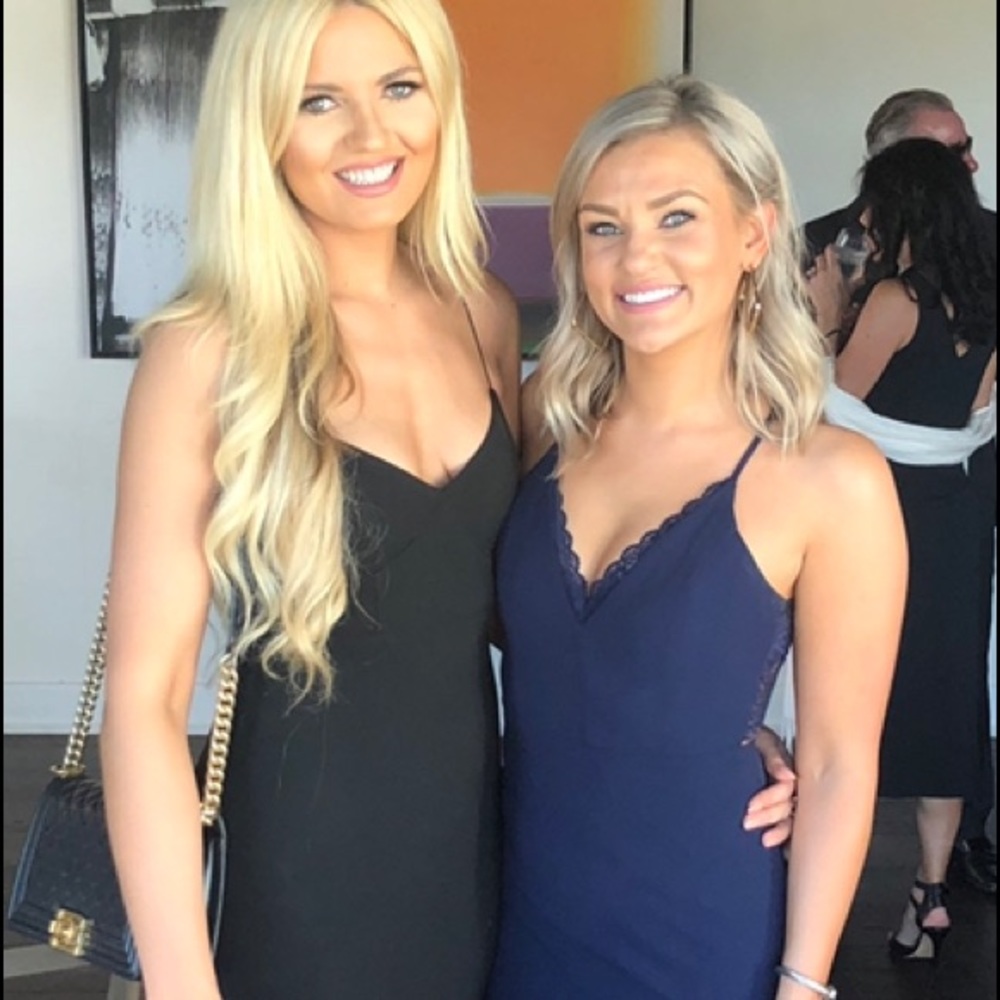 Lulu’s Navy Blue Long Dress